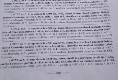 Teren de 4500 mp, în Central