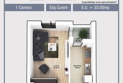 Garsonieră în Militari