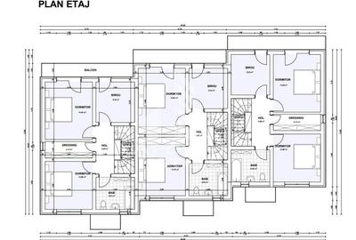 Triplex la gri, teren 284mp, pompe caldura, zona Plopi - 8