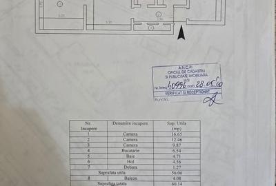 Apartament cu 3 camere semidecomandat, mobilat în Podu Roș - 13