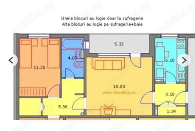 Apartament cu 2 camere semidecomandat în Militari - 1