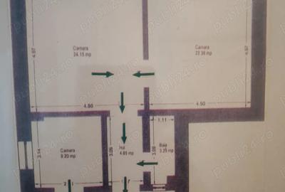 Spațiu comercial, de 70 mp, în Central