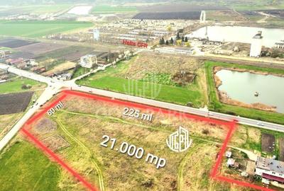 Teren intravilan - Bontida - Front de 225 m- Ideal Investitie - 1