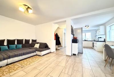 Duplex mobilat, 4 camere, 98 mp utili, 341 mp teren - Sanandrei - 1