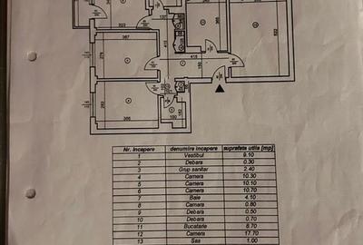 Apartament cu 4 camere decomandat, mobilat în Tineretului - 14