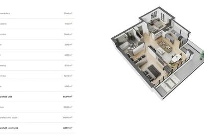 Apartament 3 Camere Padurea Baneasa LUX Comision 0 Direct Dezvoltator - 14