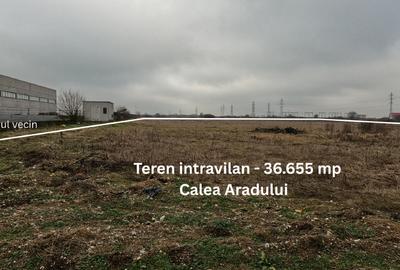 Teren intravilan de vânzare – Calea Aradului, Timișoara, jud. Timiș. - 2