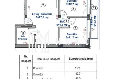 Apartament la vilă I 3 Camere I Et 2 I Balcon I 2 Parcări - 1