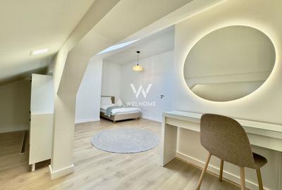 Penthouse cu 3 camere semidecomandat, mobilat în Exterior Vest - 10