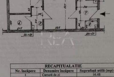 Apartament cu 2 camere semidecomandat în Gorjului