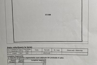 Teren de 500 mp, în Palazu Mare - 2