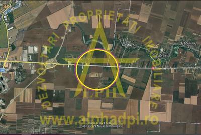 Teren 12,8 ha  ideal dezvoltare rezidențială, Popești-Leordeni (DN4) - 2