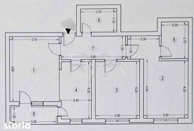 Apartament cu 3 camere decomandat în Militari - 2