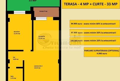 Apartament 2 camere nou, vanzare in Iasi Valea Lupului, curte proprie Apartament 2 camere nou, vanzare in Iasi Valea Lupului, curte proprie - 2