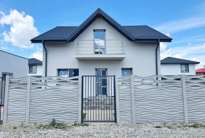 Vila individuală P+M - 4 camere - 2 băi - 140mp utili - teren 403mp - 1