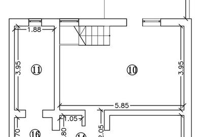 Duplex cu 3 camere cu Canalizare în Bucovăț (Remetea Mare) - 8