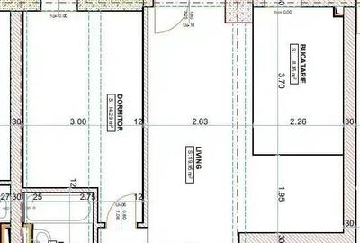 Apartament cu 2 camere decomandat în 13 Septembrie - 1