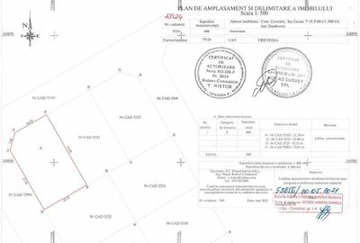 Teren de 606 mp, în Crevedia - 1