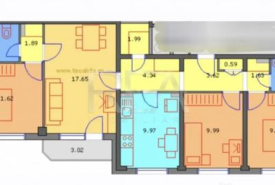 Apartament cu 4 camere semidecomandat, mobilat în Drumul Taberei - 6