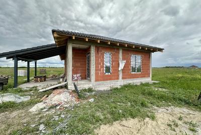 Casa 4 camere, 105 utili, 566 teren, pompa de caldura, Sanmihaiu Roman - 2