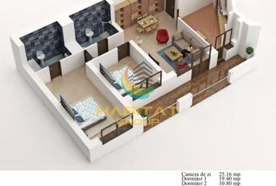 Apartament cu 3 camere semidecomandat, mobilat în Mihai Bravu - 7