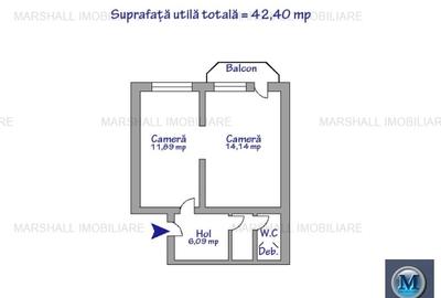 Spatiu  birouri de inchiriat, zona Ultracentral, 40 mp #16629 - 7
