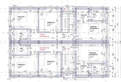 Duplex 119 mp, panoramic view zona Vivo Floresti - 2