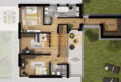 Casă individuală cu 4 camere cu Piscina în Borhanci - 11