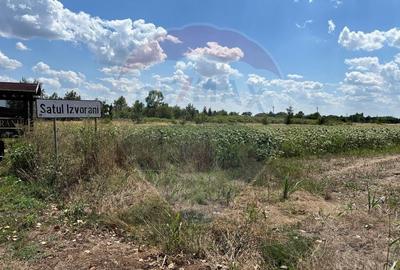Teren Construcții extravilan de 1858 mp, în Izvorani - 2