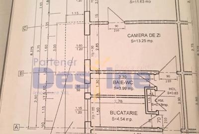 ALEXANDRU CEL BUN, Apartament 2 camere nedecomandat, 50 mp, - 1