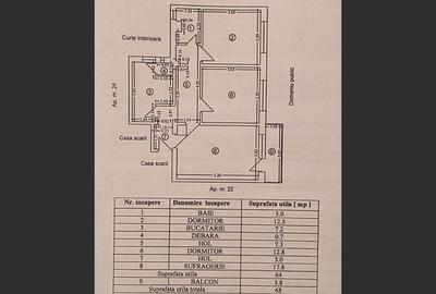 Apartament 3 camere, etaj intermediar, zona Liceul Dl. Tudor - 10