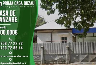 Casa si teren 450mp Str. Spiru Haret BZ Pretabila pentru locuinta sau spatiu comercial - 1