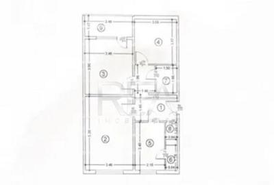 3 camere decomandat, anvelopat, 1/4, -Drumul Taberei - 2