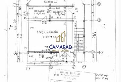 Spatiu comercial de vanzare sau inchiriere - Tamadau Mare, stradal DN3 - 8