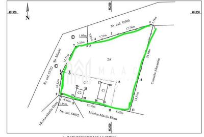Teren Construcții intravilan de 996 mp, în Goranu - 1