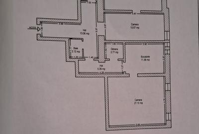 Apartament cu 3 camere în Iosefin