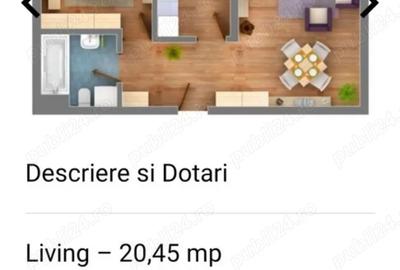 Vand apartament 2 camere DEMISOL - 2