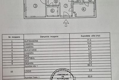 3 Camere | Camil Ressu | Luminos | Decomandat | ParkLake | Metrou - 16