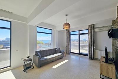 Penthouse cu 2 camere decomandat, mobilat în Mamaia-Sat - 6