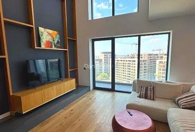 Apartament cu 3 camere semidecomandat, mobilat în Pipera