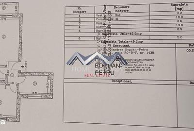 Apartament cu 2 camere decomandat în Pipera