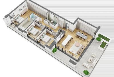 Apartament cu 4 camere decomandat în Bartolomeu - 6