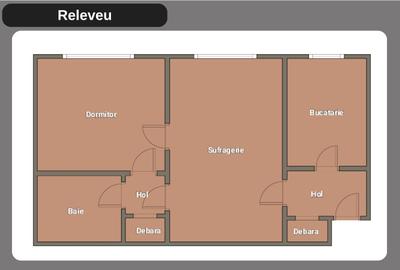 Apartament cu 2 camere, cartier Țiglina I, parter. - 4