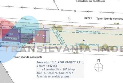 Teren 922 mp cu autorizatie de construire+gradina 812 mp alipite - 3