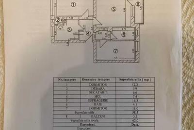Apartament cu 3 camere decomandat în Central - 2
