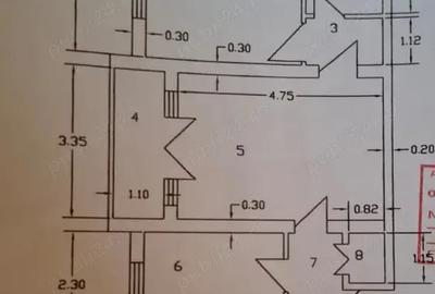Apartament cu 2 camere, Birlad, Str.Epureanu, 60m2, 62,000 Euro