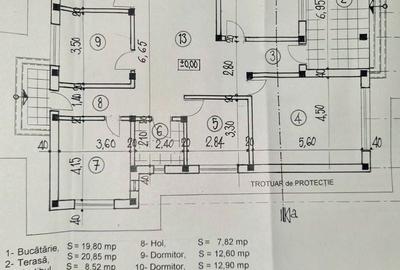 Casă cu 4 camere cu Teren 1233 Mp în Odaia Manolache - 3