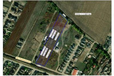 De vanzare Teren 11,870mp in Santandrei - Posibilitate parcelare - 1