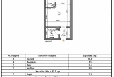 Garsonieră, mobilată în Vitan - 8