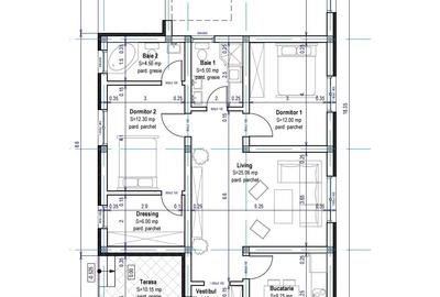 Casă individuală cu 3 camere cu Garaj în Stupini - 8